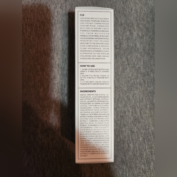 CLE Cosmetics Radiant Skin Lifting Mist Hydrating Facial Toner 3.38 FL OZ NIB - Picture 2 of 2